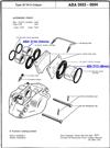 Rebuilt GIRLING brake caliper. (3kg)